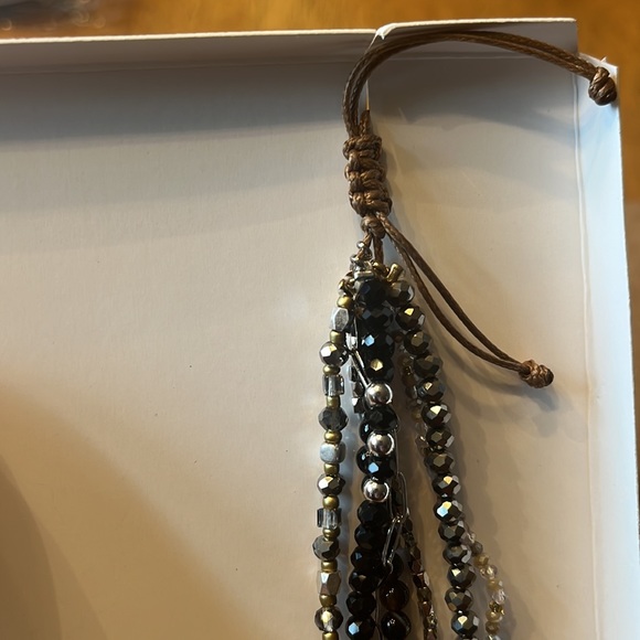 Demdaco Your Journey Prayer Bracelet NWT Black - Picture 4 of 4